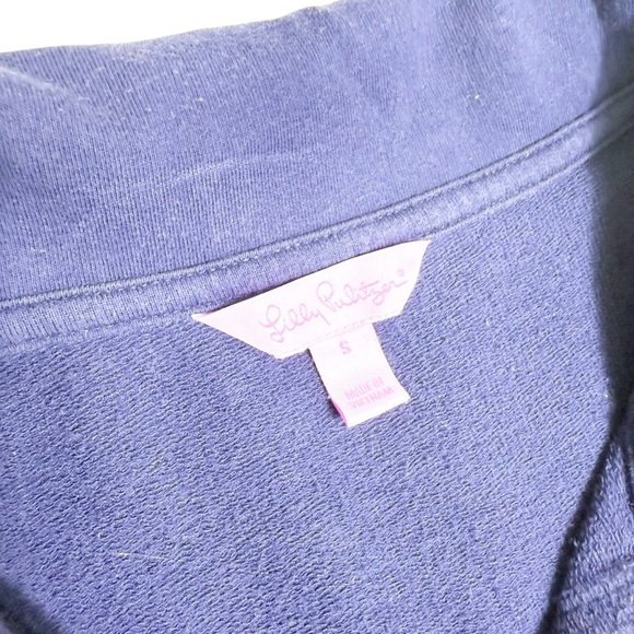 Lilly Pulitzer Vintage Skipper Popover‎ Full Zip Jacket size S - Picture 3 of 8